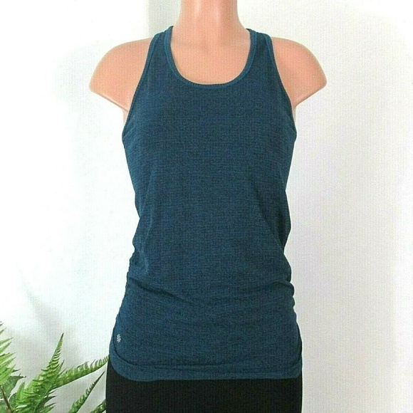 teal racerback tank